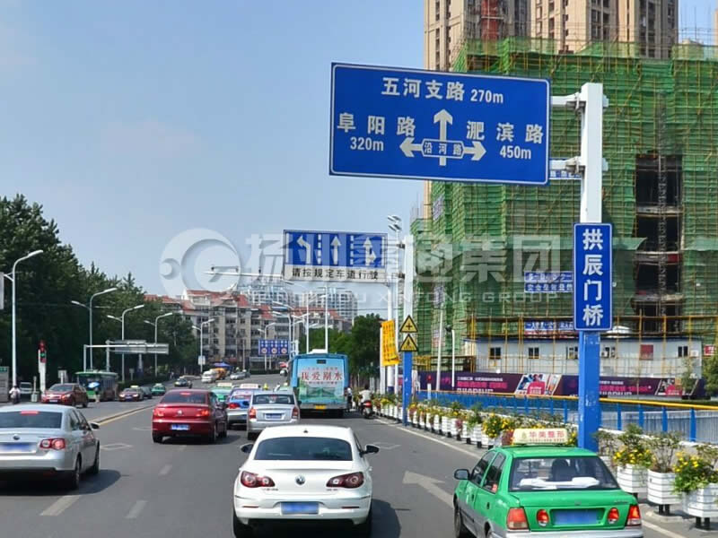 BZG-017，F(xiàn)型交通標(biāo)志桿，合肥交通標(biāo)志桿