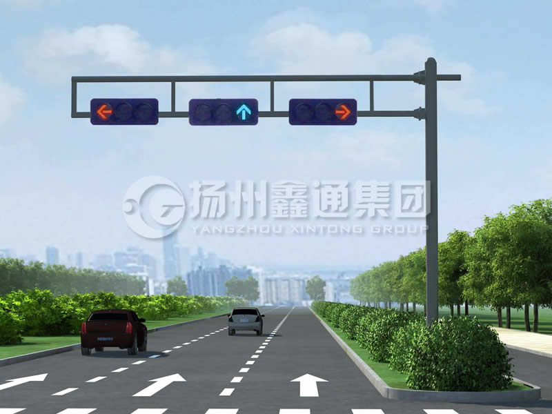XHDG-040，F(xiàn)型框架信號(hào)燈桿
