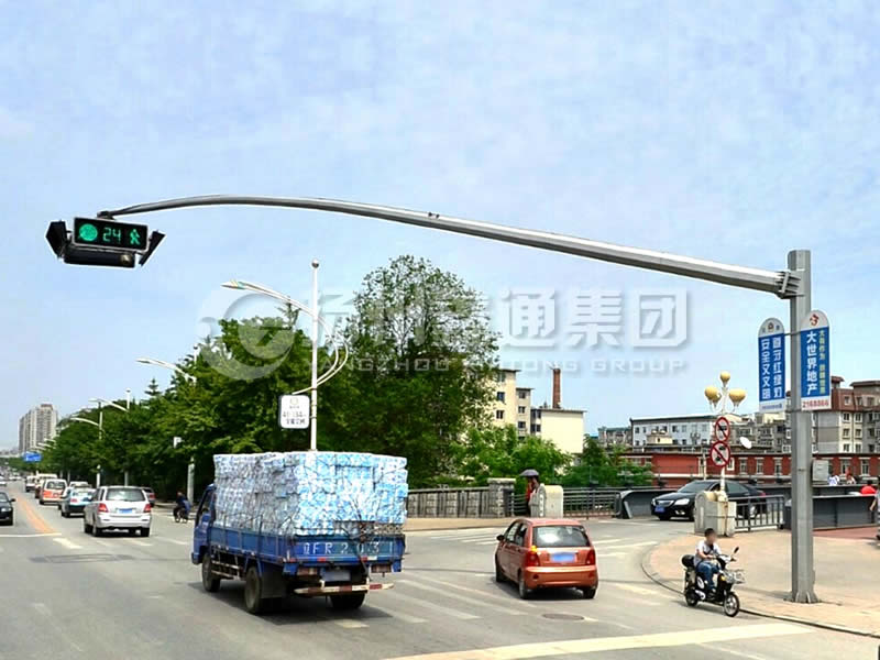 XHDG-048，吊籠式信號(hào)燈桿，吉林信號(hào)燈桿