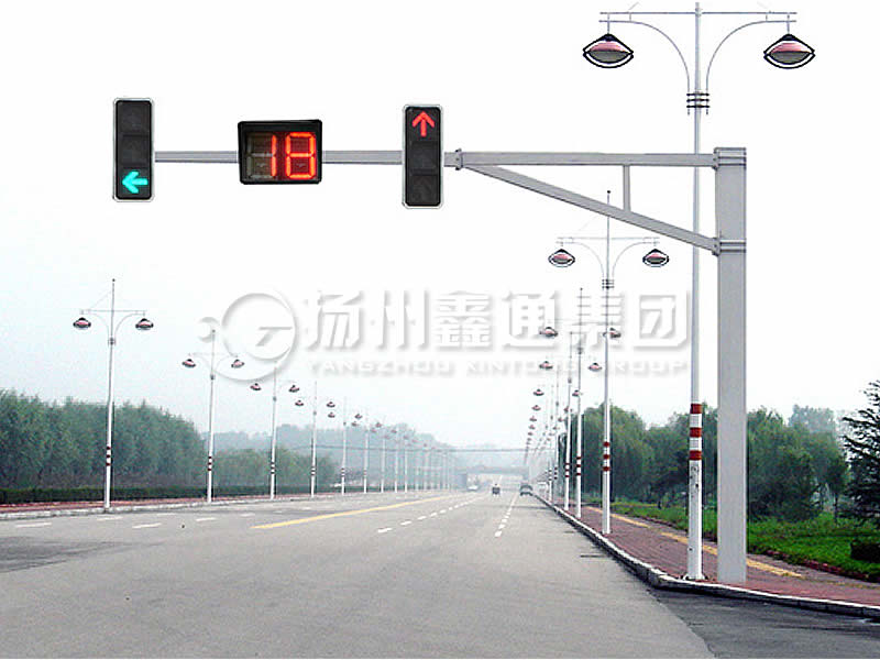 XHDG-052，方桿信號(hào)燈桿，淄博信號(hào)燈桿