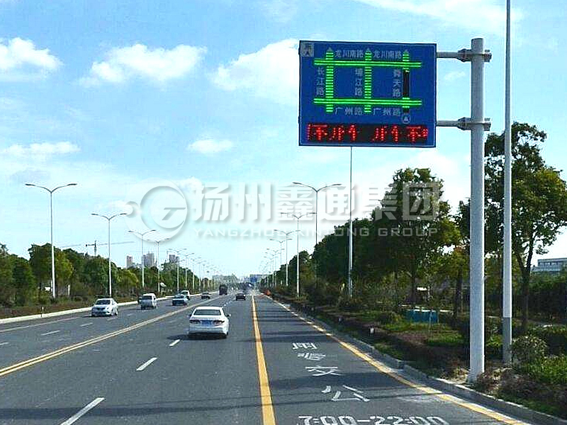 YDP-020，誘導(dǎo)屏桿，流量情報(bào)板立桿
